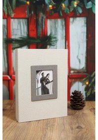 Resim Nurcan Foto NRCN-K68100 15 x 21 CM 100'lük Koton Desenli Fotoğraf Albümü 