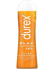 Resim Durex Play Sıcak Dokunuş Bay Bayan Uyarıcılı Jel 100 Ml + Kırmızı Deri El Kelepçesi + Hediye 