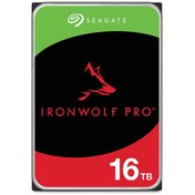 Resim Seagate 16 Tb Ironwolf Pro New ST16000NT001 Sata 3.0 7200 Rpm Harddisk 