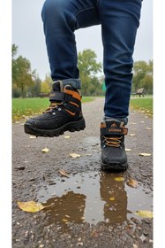 Resim DB Erkek Çocuk İçi Kürklü Suya Soğuğa Dayanıklı Cırtlı Bot 