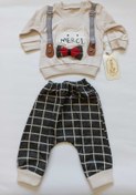 Resim Babyim Babyblue Bebek 2 Li Sweat Takım %100 Pamuklu 