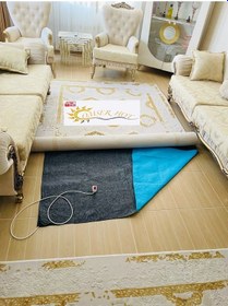 Resim 150 X 260 Cm Keçeli Halı Altı Isıtıcı Alman Kalitesi 