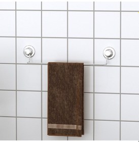 Resim Teknotel Delme Vida Matkap Yok Vakumlu Uzun Havluluk Krom Dm260 Krom 