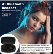 Resim Treasures Tws Bluetooth Kulaklık, Spor, Mini, Mikrofon, Şarjlı, İphone Samsung Uyumlusu 