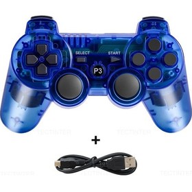 Resim Sony Ps3 Denetleyici Desteği Bluetooth Playstation 3 Joystick İçin Kablosuz K Tblue 