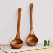 Resim Uzun Saplı Doğal Ahşap Kaşık, Düz Saplı Yağ Kaşığı, Düz Saplı Çorba Kaşığı, Yapışmaz Çorba Kaşığı, Çorba Kaşığı, Ev ve Restoran Çorba Sofrası, Mutfak Araçları, Mutfak Aksesuarları 