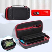 Resim Flybuy Cbtx Nintendo Switch Tutucu Çanta, 26x12.5x7cm, Siyah Kırmızı, Dayanıklı Eva, Saklama Kılıfı, Kullanışlı Bölme, Oyun Kartı Yuvası 
