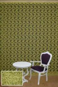 Resim VAKKO MODEL YEŞİL RENK İP PERDE HAZIR DÜĞMELERİ DİKİLMİŞ İP PERDE 300 * 270 cm 