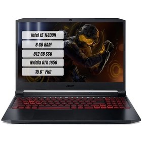 Resim Acer Nitro 5 AN515-57-57Y5 NH.QEKEY.001 i5-11400H 8 GB 512 GB SSD GTX1650 15.6" Dos Dizüstü Bilgisayar 