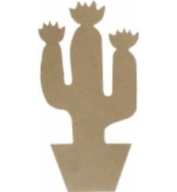 Resim Boyanabilir Ahşap Kaktüs K304 