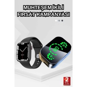 Resim Uravas Store Dokunmatik Akıllı Saat Yeni Nesil Kulaklık Kampanyası Anc Özelliği Yüksek Ses Kaliteli 