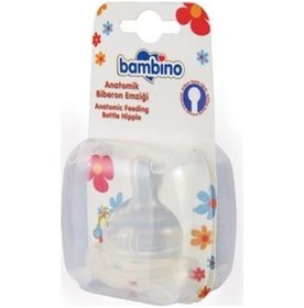 Resim Bambino Geniş Ağızlı Biberon Emziği No.2 