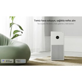 Resim Xiaomi Yenii Akıllı Hava Temizleyici - 3 Katmanlı Hepa Filtre, 48 M² Alan Etki ve Ultra Sessiz Çalışma 