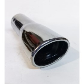 Resim Egzozcum Antipas Iç Kaplamalı 51 Mm. Yassı Islık Sesli Nikelaj Egzoz Uyumlu Eksoz Ucu Tekli 