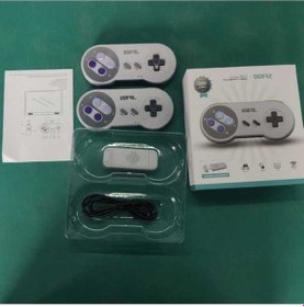 Resim Bloomnest Sf900 Hd Kablosuz Tv Oyun Konsolu 16-bit 2.4g Çift Kumandalı Retro 5000 Oyun 