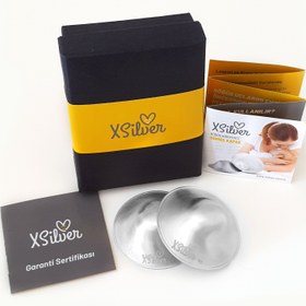 Resim XSilver XL Koruyucu Gümüş Göğüs Ucu Kapakları 2'li (925 Ayar )(XL Beden ) 