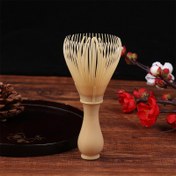 Resim 1 adet DIY Japon Seremoni Reçine Matcha Çırpıcı, Kahve ve Yeşil Çay Öğütme için Pratik Araç, Çay Hazırlığı için Chasen Fırçası. 