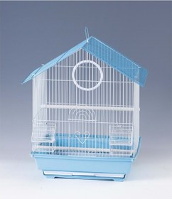 Resim Yıldırım Pet 81203 Kuş Kafesi Dik Çatılı 34.5 28 45.5 Cm 