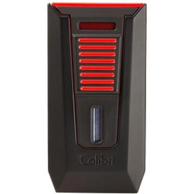 Resim Colibri Slide Siyah-Kırmızı Puro Çakmağı 