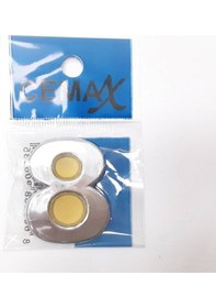 Resim Periboia 4 Cm Plastik Krom Kaplama Kapı Numarası - 8 