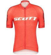 Resim SCOTT RC PRO SS KISA KOL FORMA FIERY RED/WHITE/L 