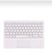 Resim MECFC Samsung Galaxy Tab S7 Plus S8 Plus 12.4 Uyumlu Bluetooth Klavye Touchpad Slim Kablosuz Wifi Q Klavye 