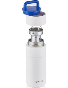 Resim Diller Çelik Termos 350 Ml - Beyazstandart Beyaz 