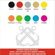 Resim 2Mak Sticker Gemi Çapası Sticker 