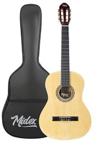 Resim Midex MGX-200NT 4/4 Yetişkin Boy Full Set Kaliteli Klasik Gitar 