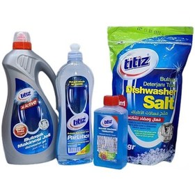 Resim Titiz Jel Bulaşık Makinesi Seti 4'lü 