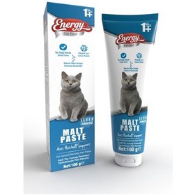 Resim Energy Pet Food Malt Paste Kediler İçin Tüy Yumağı Önleyici 100 G 