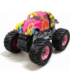 Resim Gokidy Monster Truck Sök Tak Grafitti Sürtmeli Master Araba Mor 