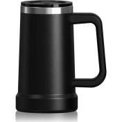 Resim Oein 700ML Paslanmaz Çelik Termal Kupa Çift 304 Yalıtımlı Tumbler Ofis Ev Bira Kupa Sıcak Kahve Kahve Kupa Cupcasity701-800MLSiyah (Yurt Dışından) 