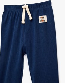 Resim Koton Pamuklu Rahat Kesim Jogger Eşofman Altı Lacivert 6smb40070tk Lacivert 