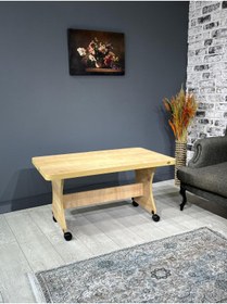 Resim hey modüler mobilya Ada Tekerlekli Orta Sehpa 