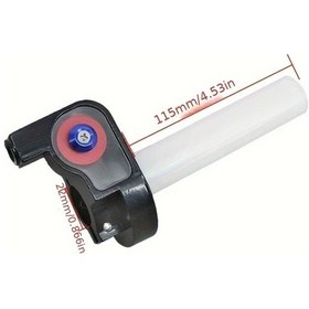 Resim Hightower Ssr Apollo 125 Kayo Cqr250 Crf Klx Bse 50cc - 200cc Atv Ttr Motosiklet Dirt Bike 22mm Hızlı Twist Gaz Kumanda Debriyaj Kol 