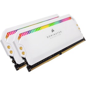 Resim Corsair Dominator Platinum RGB CMT16GX4M2Z3200C16 16 GB (2x8) DDR4 3200 MHz CL16 Ram Corsair