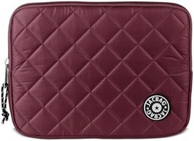 Resim Jacbag Tablet Soft-Fermuarlı Kapitone Tablet Çantası (Bordo) 