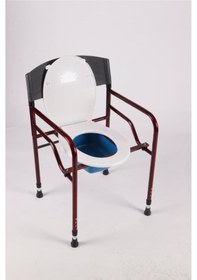 Resim Medikaltec Katlanır Klozet Yükseltici Komot Hasta Tuvalet Sandalyesi 