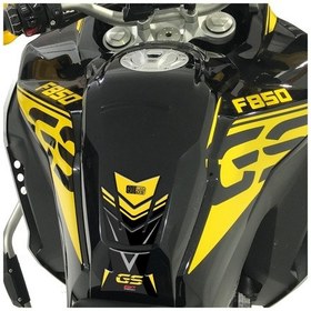 Resim GP Kompozit BMW F 750 / F 850 GS 2018-2024 Uyumlu Tank Pad 40.Yıl 