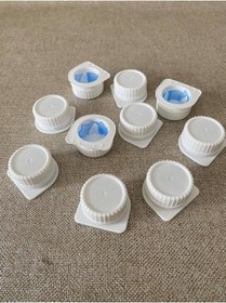 Resim Kilitli Beyaz Plastik Kapak 29,5Mm 10 Adet 