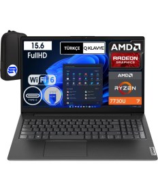 Resim Lenovo V15 G4 Abp Ryzen 7 7730U 16GB Ram 512GB SSD 15.6" Full Hd WIN11 Pro 82YY0012TREP2 + Elektropasaj Çanta 