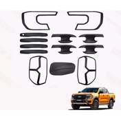 Resim Autogp Ranger T9 Kaplama Seti Dış Siyah Full 2022+ Ranger 22-blc 