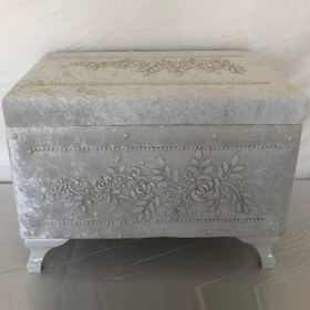 Resim Duru Çeyiz Sandıkları Ela Çeyiz Sandığı krem 
