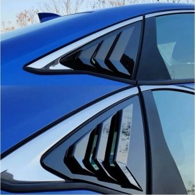 Resim Karva Honda Civic Aksesuar Fe1 Uyumlu Kelebek Cam Kaplama Vizörü 2022 