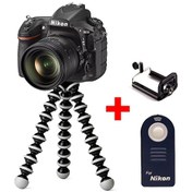 Resim Nikon Fotoğraf Makineleri Için Masaüstü Tripod Seti 