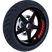 Resim GP Racing Floresan Turuncu İç Jant Şeridi Sticker Çınar Extreme