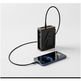 Resim 10.000 Mah Şarjmatik Dijital Göstergeli Dahili Power Bank 22.5w Kafe & Restorant Hızlı Şarj Seti Siyah 