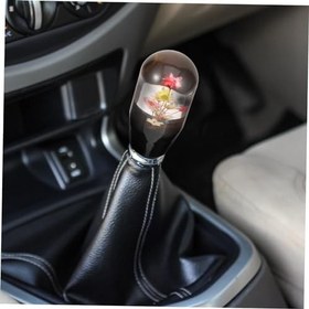 Resim PartyKindom Araba Şanzıman Vites Topuzu Otomatik Manuel Araç Için Vites Topuzu Sopa Vites Topuzu Serin Vites Topuzu Evrensel Vites Topuzu Kolu Kafa Değişken Hız Akrilik 