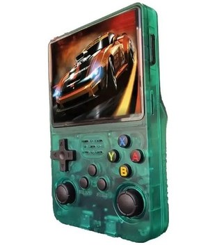 Konsol Plus R36s Retro 3.5" 64 GB El Oyun Konsolu Yeşil